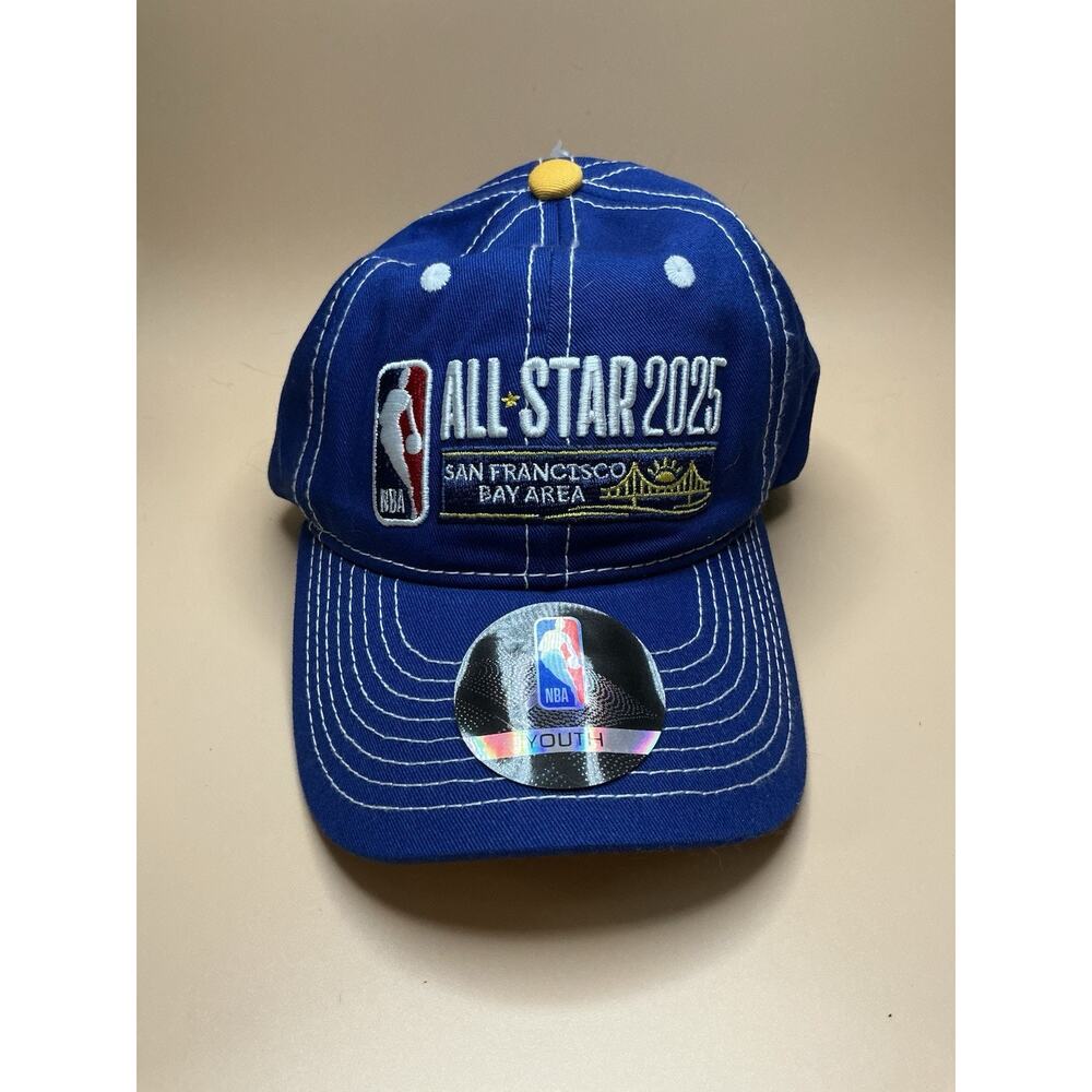 NBA All-Star 2025 San Francisco Bay Area Youth Embroidered Hat-New with Tags